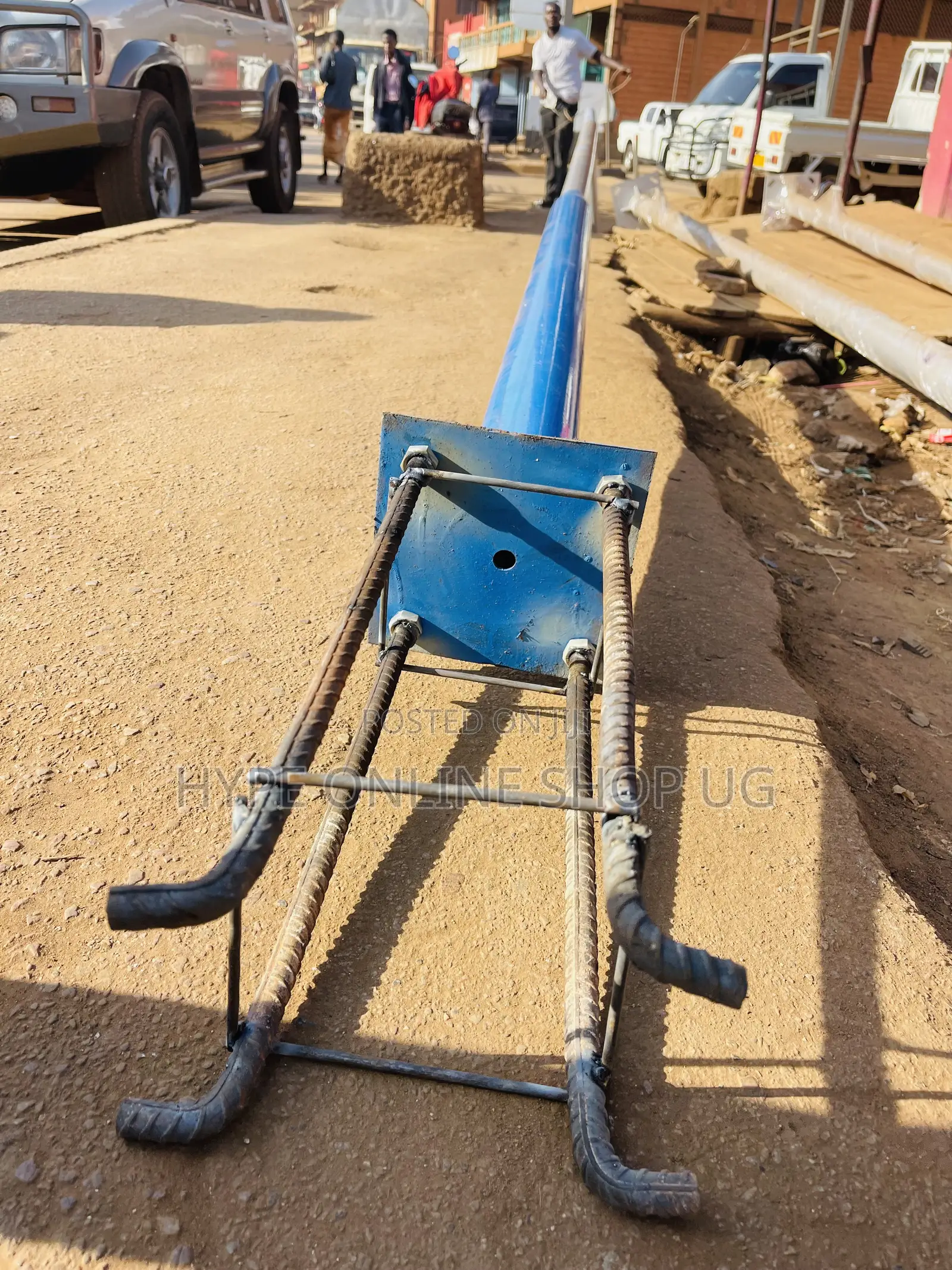 Freestanding Brandnew Long Sustainability Solar Pole