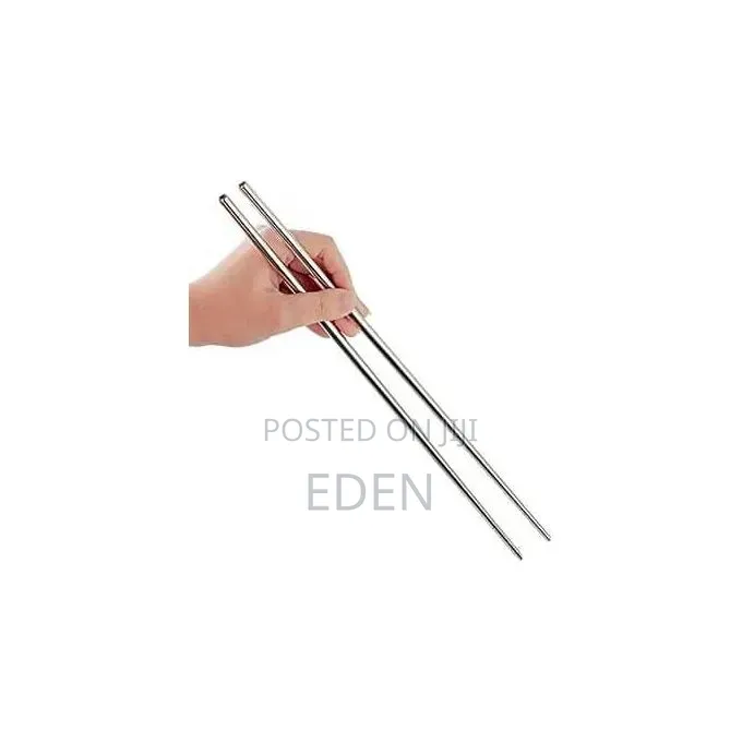 Anniversary Deal
10 Pieces Stainless Steel Chopsticks for Eating Food