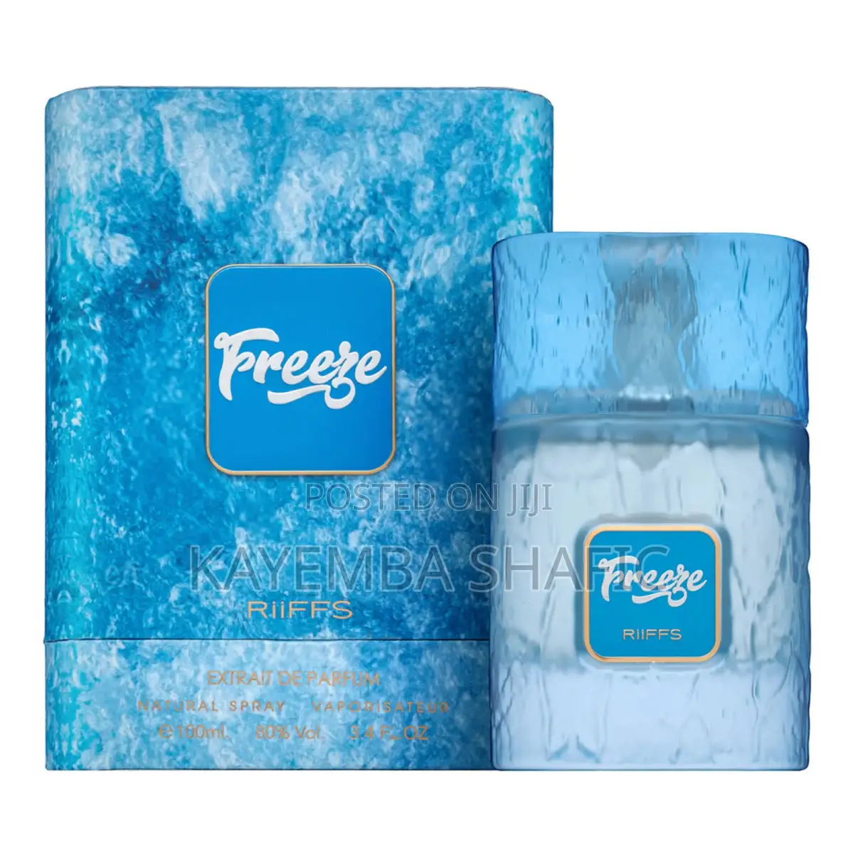 Riiffs Freeze Extrait De Parfum 100ml – Long Lasting Fresh Fragrance