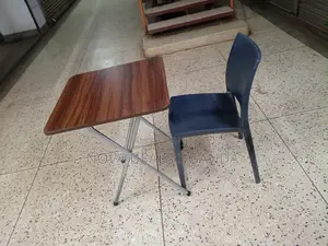 Multifunctional Folding Table, Portable Wooden Square Table Metal Legs