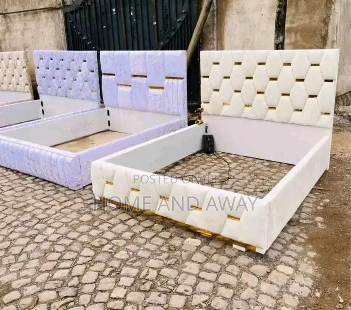 Dressed Beds With Flattened Headboard in Any Colour/Size 1,200,000/-