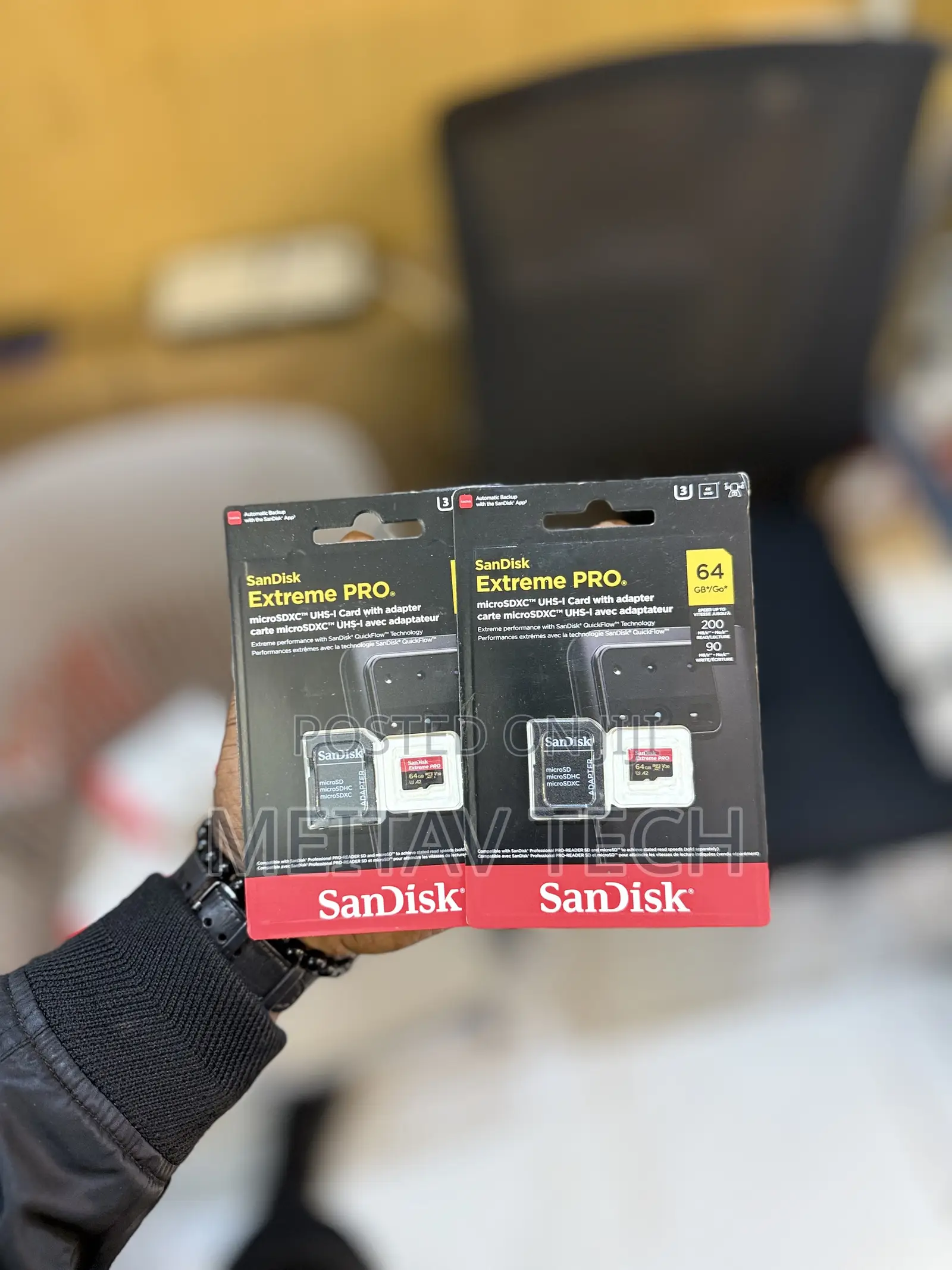 Sandisk Extreme Pro 64gb SDXC Uhs-Ii Memory Card, Up to 200mb/