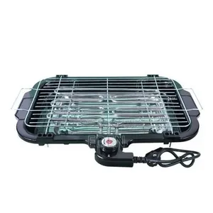 Anniversary Deal Smokeless Electric Barbecue Grill-Black