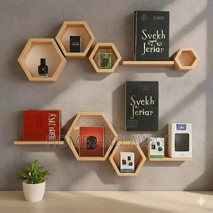 Hexagon Smart Wall Decors With Led Lighting in Any Colour 880,000/-