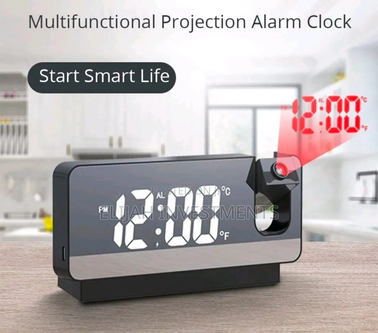 Home Digital Alarm Clock