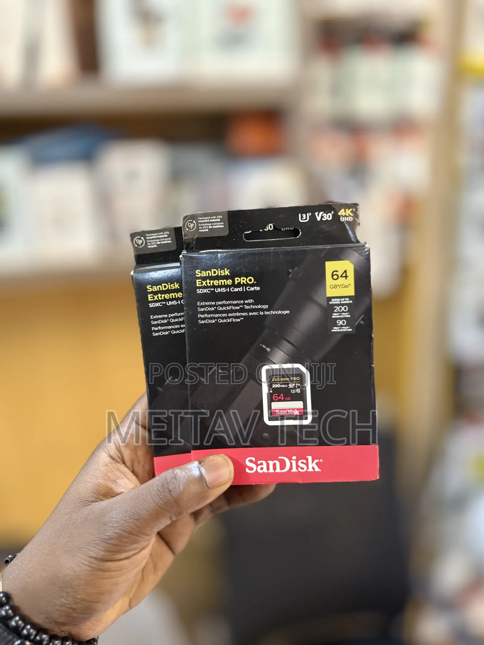 Sandisk Extreme Pro 64gb SDXC Uhs-Ii Memory Card