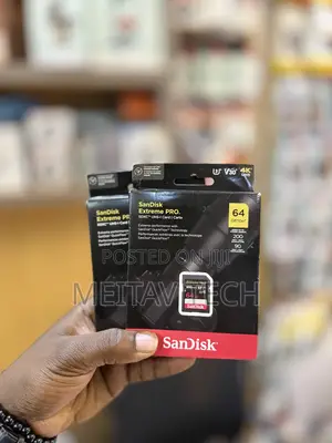Sandisk Extreme Pro 64gb SDXC Uhs-Ii Memory Card