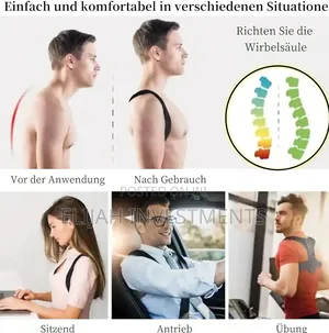 Adjustable Back Posture Corrector Belt