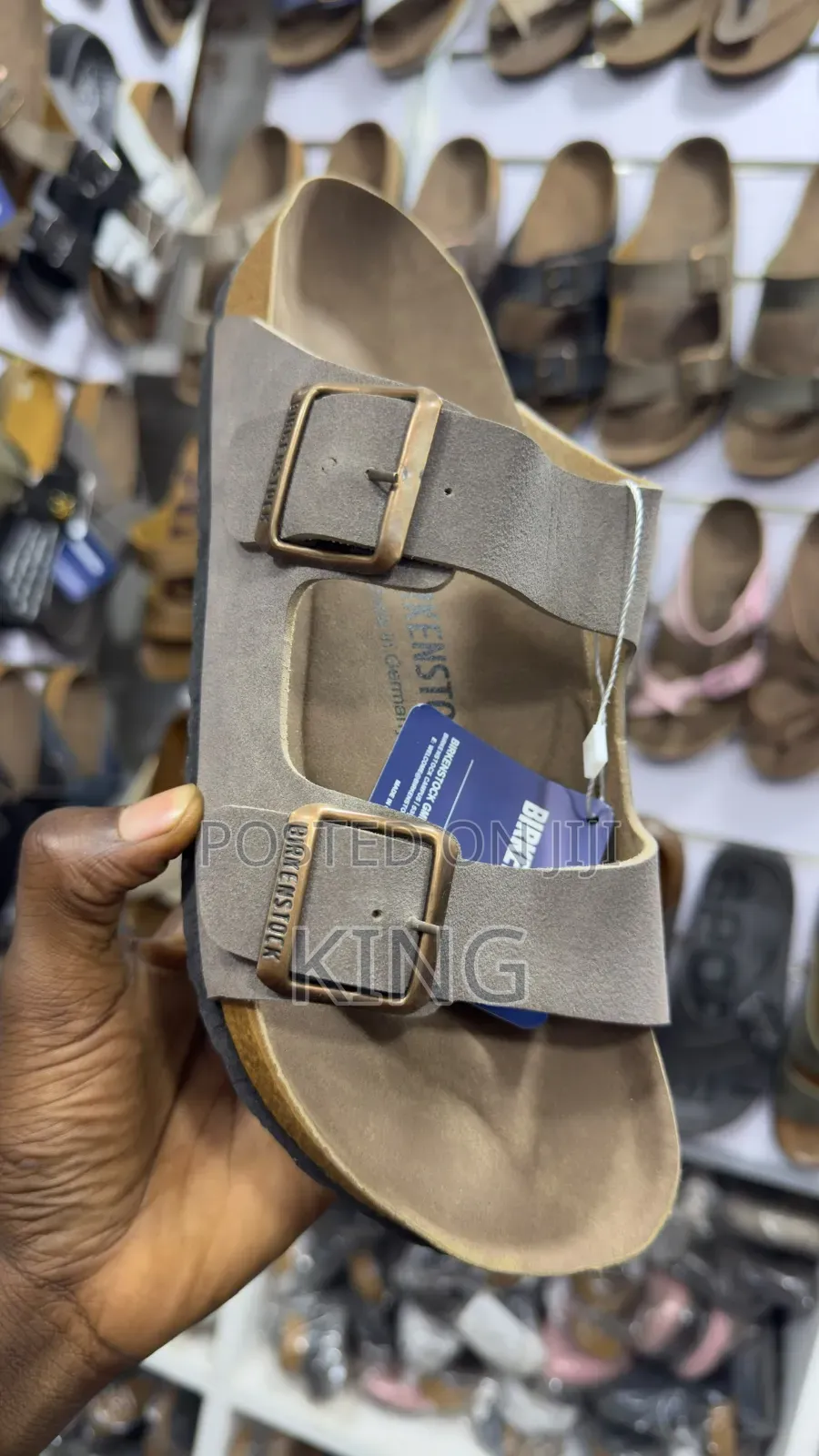 Birkenstock Arizona Sandals. Cork-Latex Footbeds and Double Straps