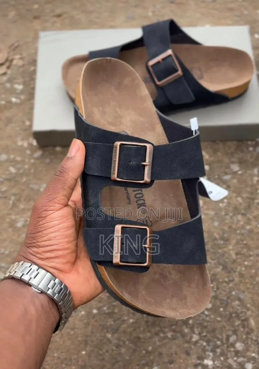 Birkenstock Arizona Sandals. Cork-Latex Footbeds and Double Straps