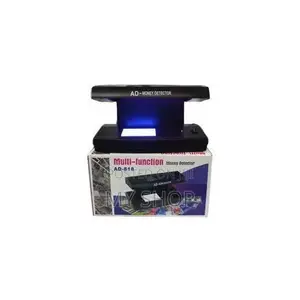 High Accuracy Fake Money Detector Machine- Ad 818 With a Magnifier