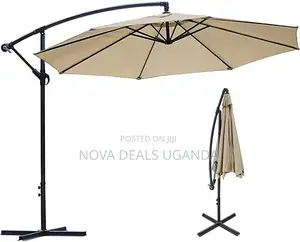 Outdoor Courtyard Umbrella Polyester Cloth Commercial Banana Umbrella