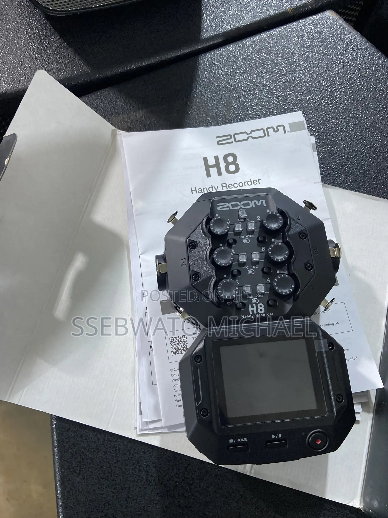 Zoom H8 Handy Recorder Podcast Field Recorder 8 Channel