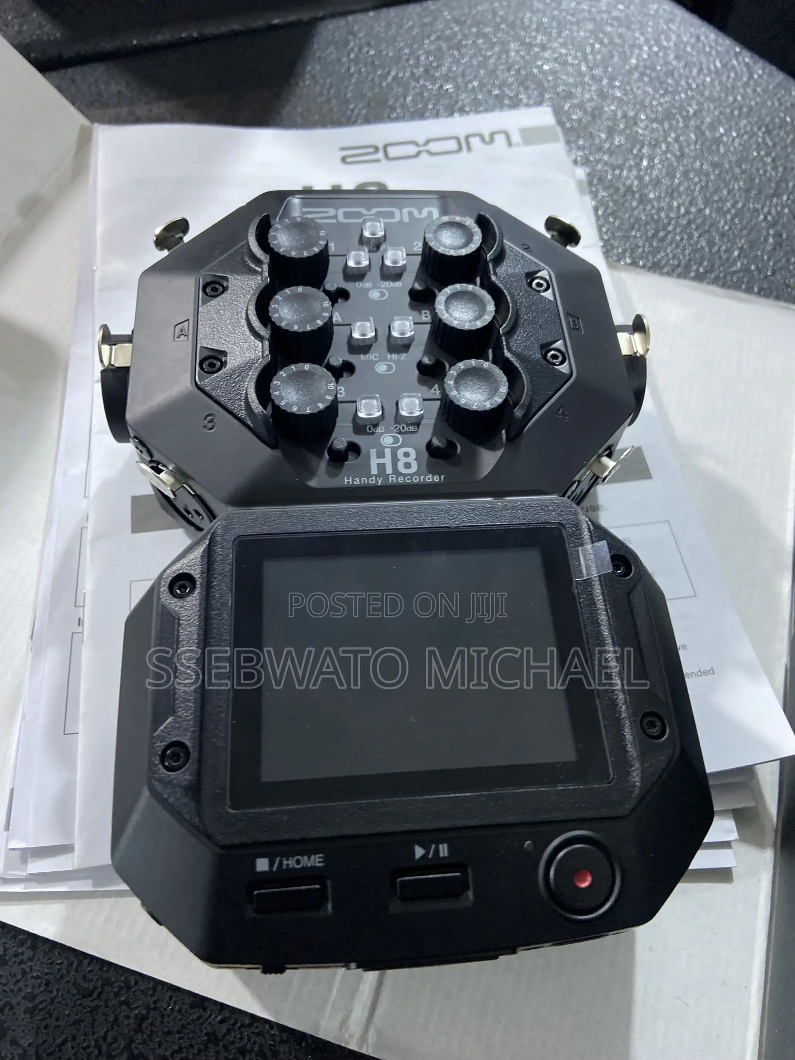 Zoom H8 Handy Recorder Podcast Field Recorder 8 Channel