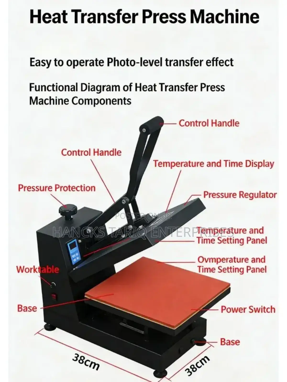Flat Heat Press Machine,