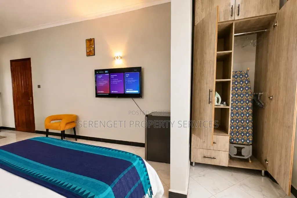 Fully Furnished Studio Airbnb Munyonyo