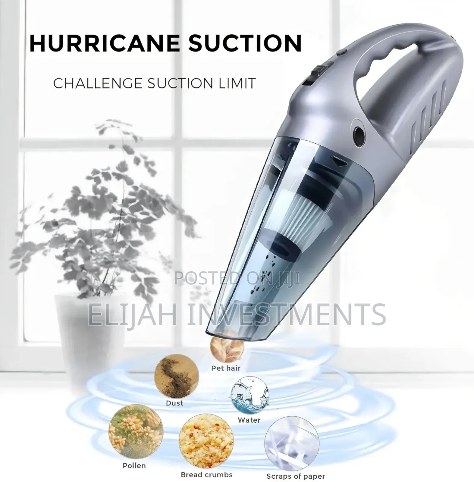 Cordless Vacuum Cleaner (Wet and Dry Use)