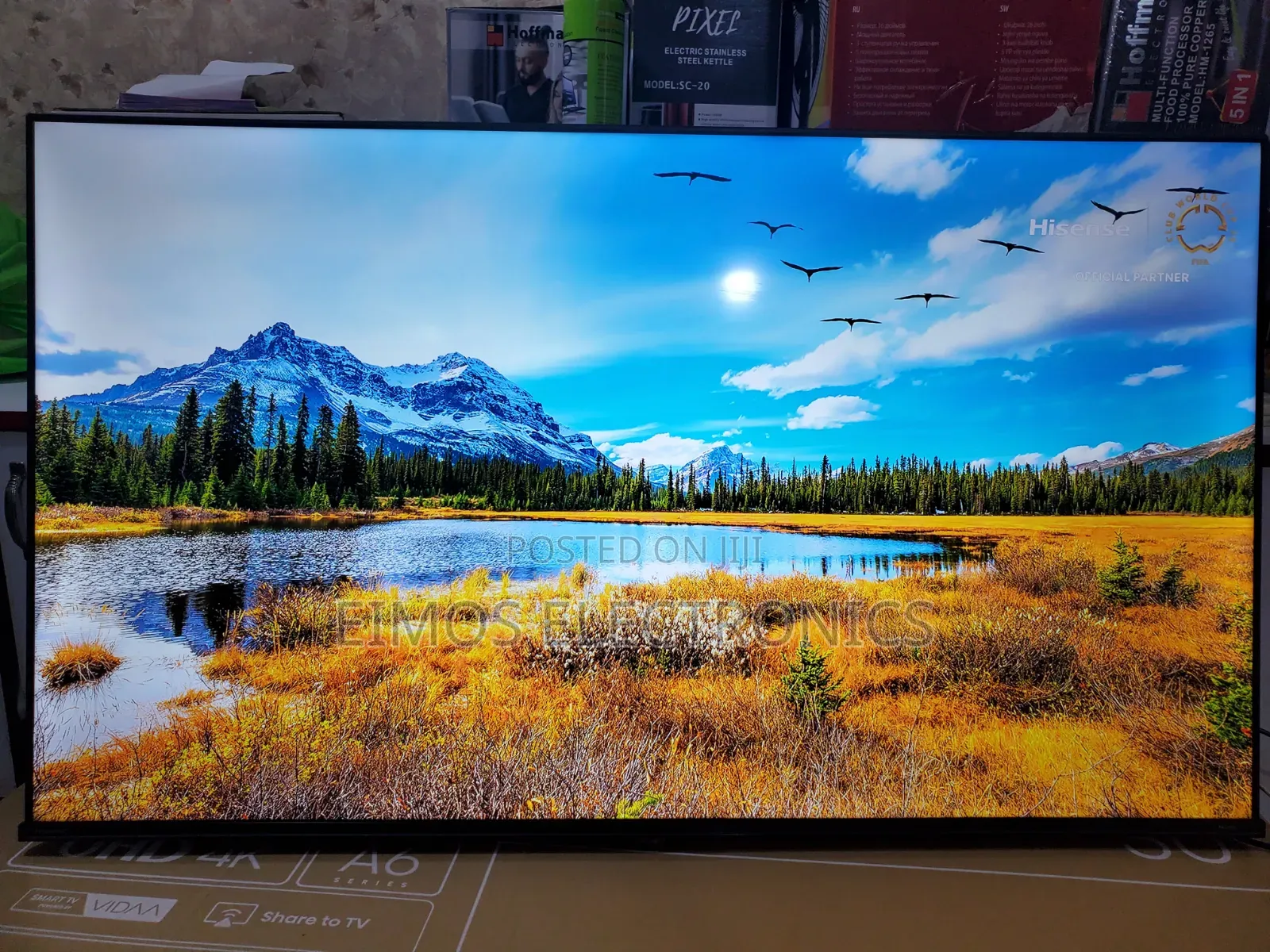50 Inches Led Hisense Smart Tv 2160 Resolution