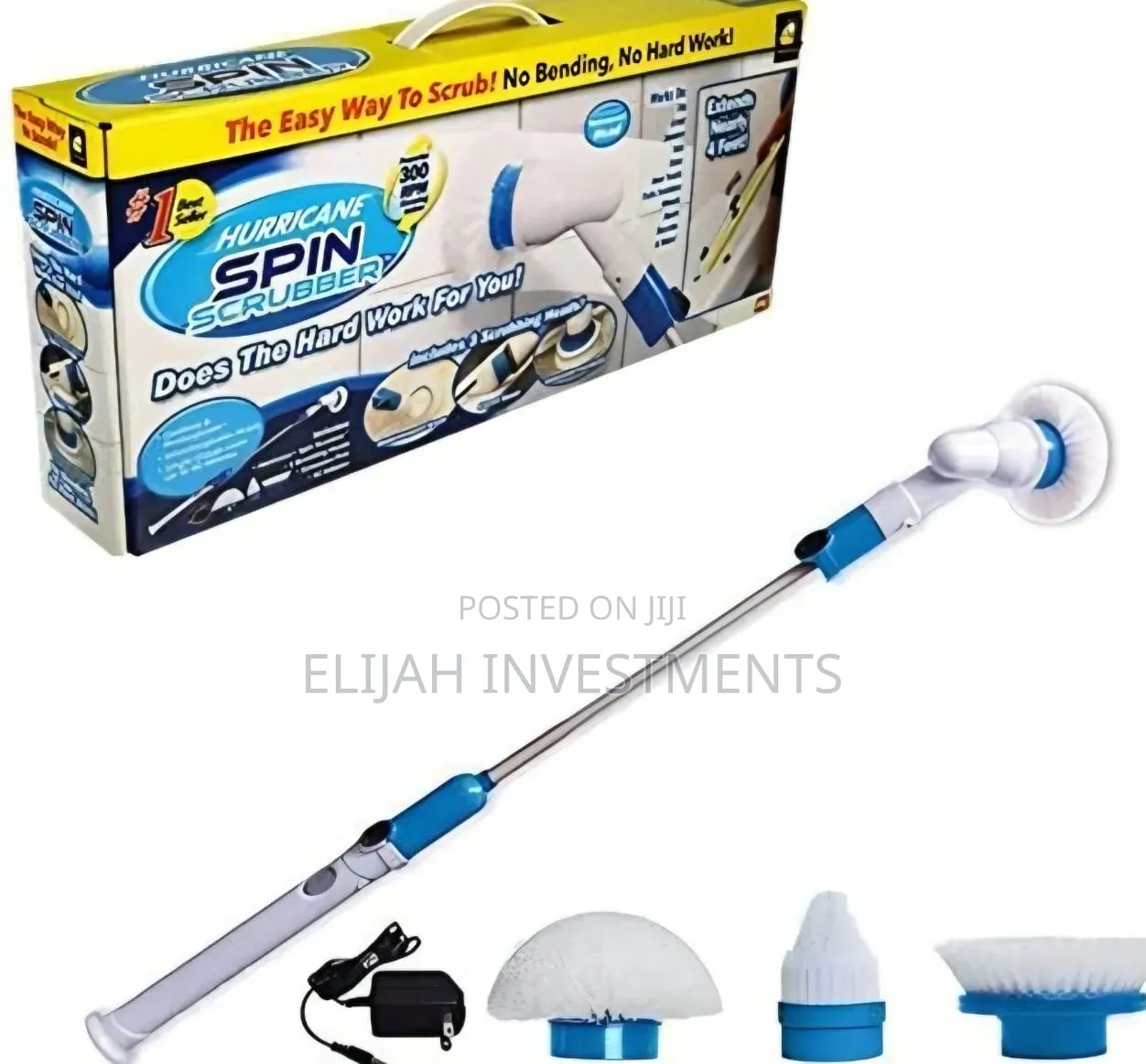 Hurricane Spin Scrubber
