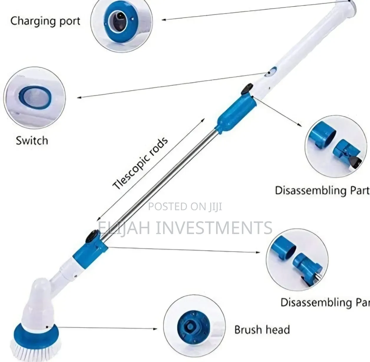 Hurricane Spin Scrubber