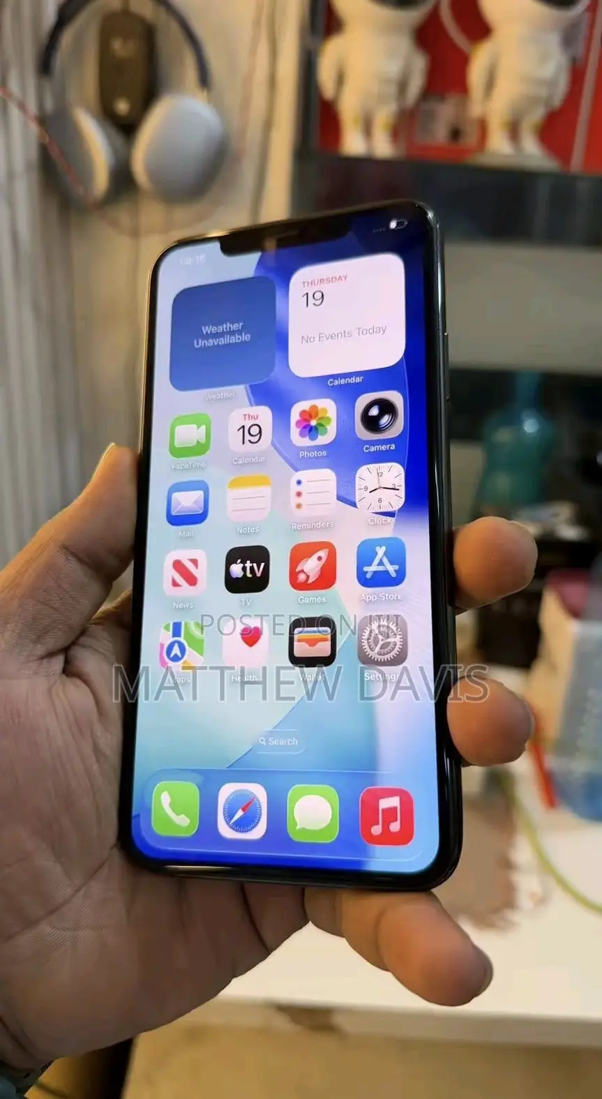 Apple iPhone X 64 GB Black