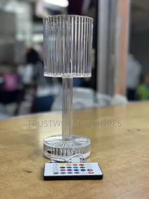 Rechargeable Touch Bedside Lamp With Remote