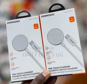 Porodo One Touch Magnetic Watch Charger
