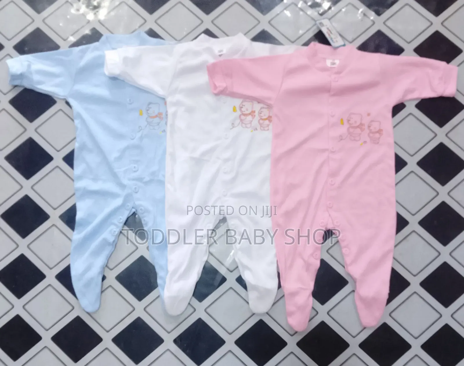 3 Piece Baby Overalls
