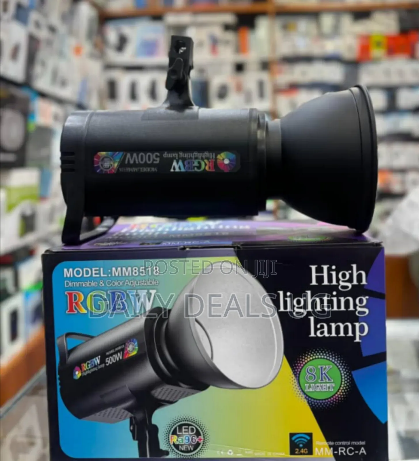 RGB Studio Strobe Light Cob Mm8518 500w RGBW Video Photo Studio Light