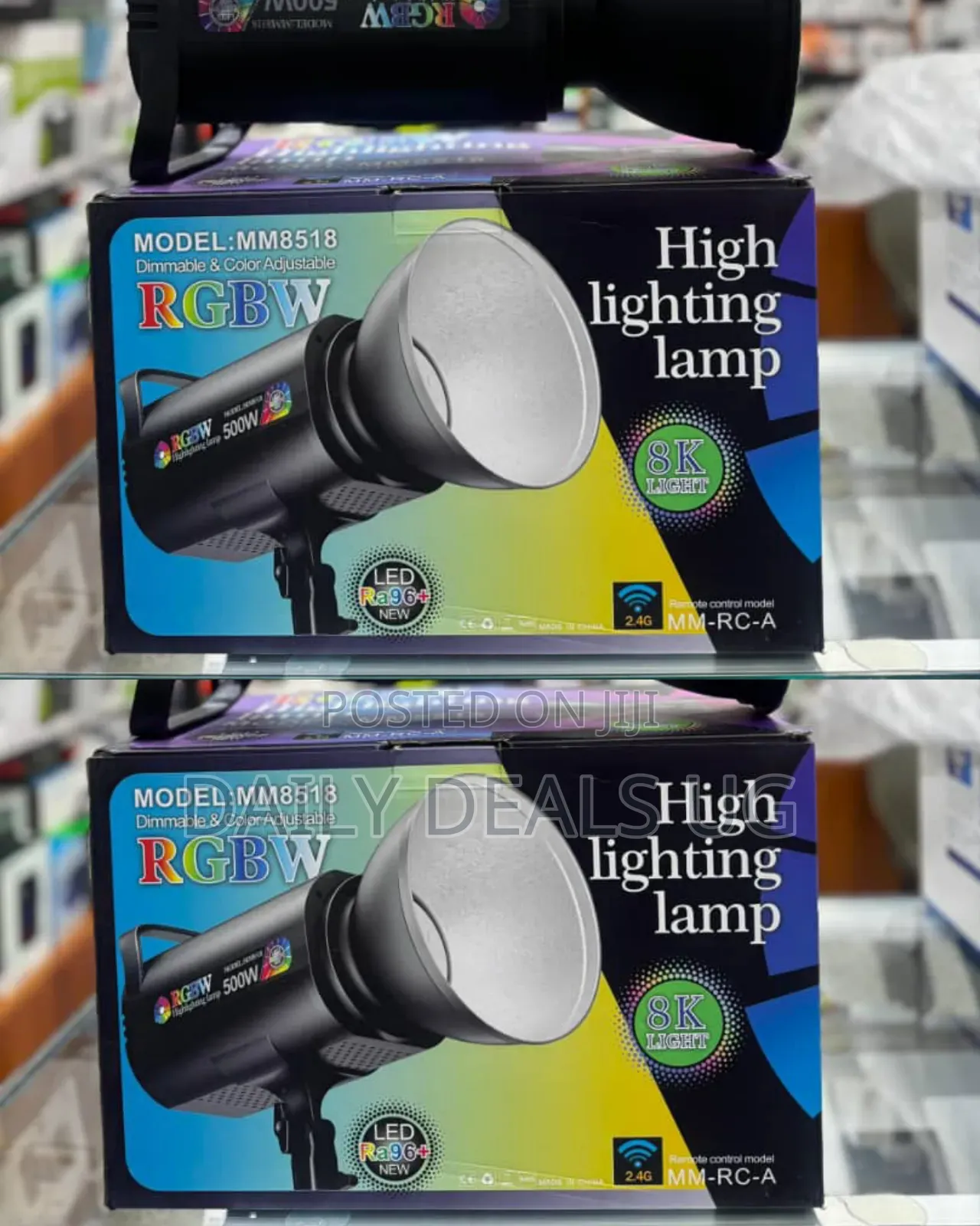 RGB Studio Strobe Light Cob Mm8518 500w RGBW Video Photo Studio Light