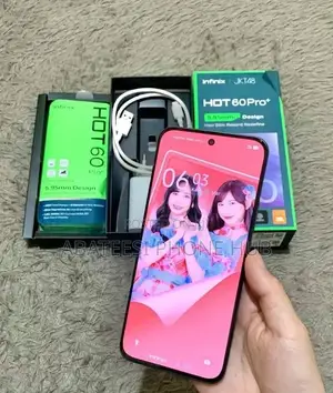 New Infinix Hot 60 Pro+ 256 GB Black