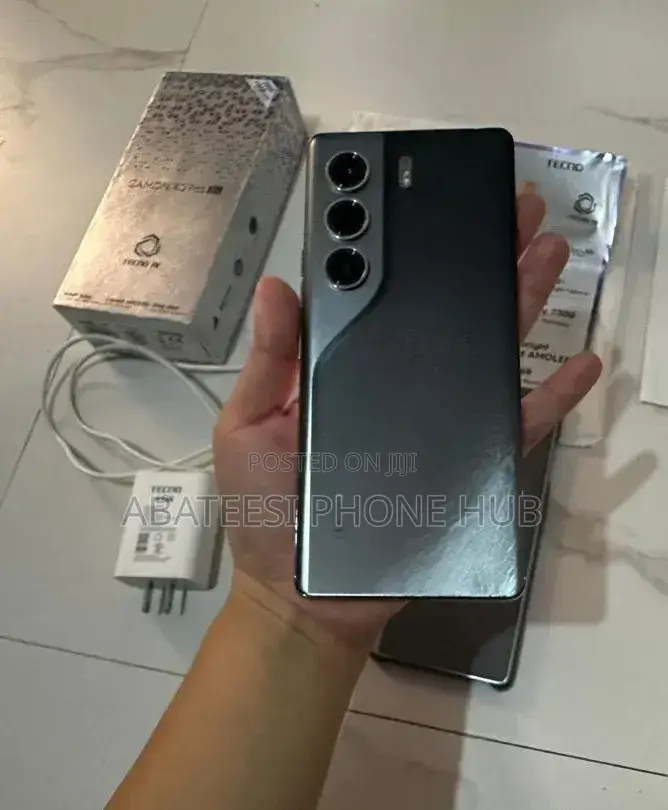 New Tecno Camon 40 Pro 5G 256 GB Black