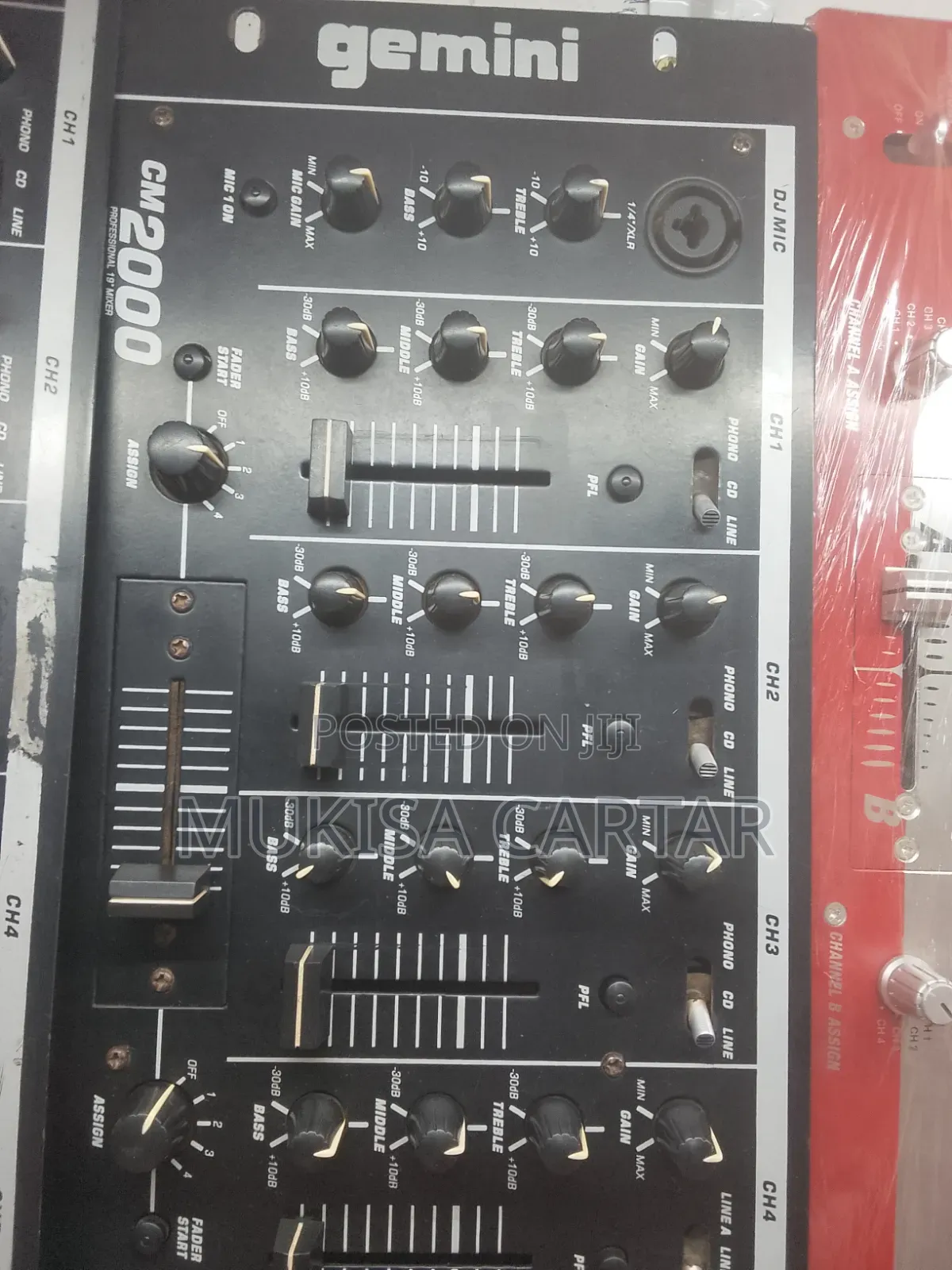 Gemini Cm2000 Mixer Dj