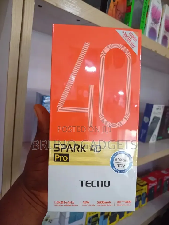 New Tecno Spark 40 Pro 256 GB Blue