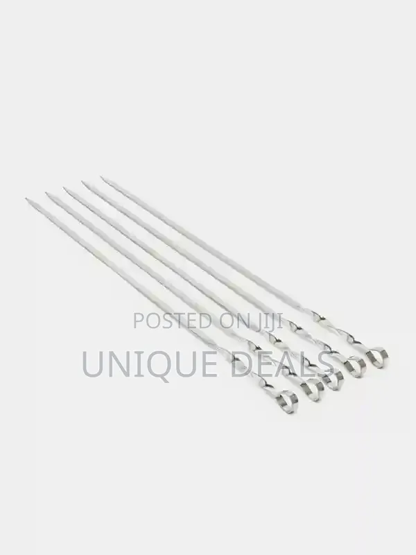 Heavy Duty Stainless Steel Kabob Skewers