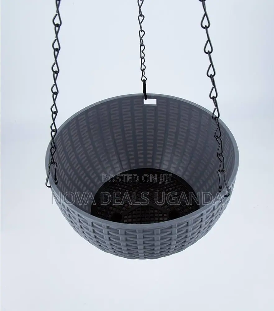 Hanging Planter- Decorative Hanging Plant Pot, Indoor Outdoor Pot