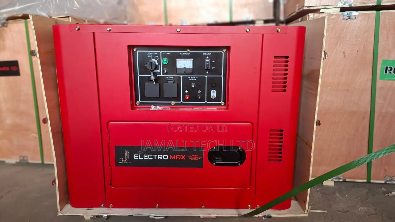 Electromax 7kw Silent Diesel Generator (High Quality)