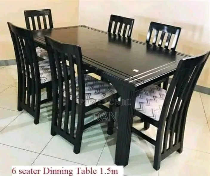 Black Dining Table