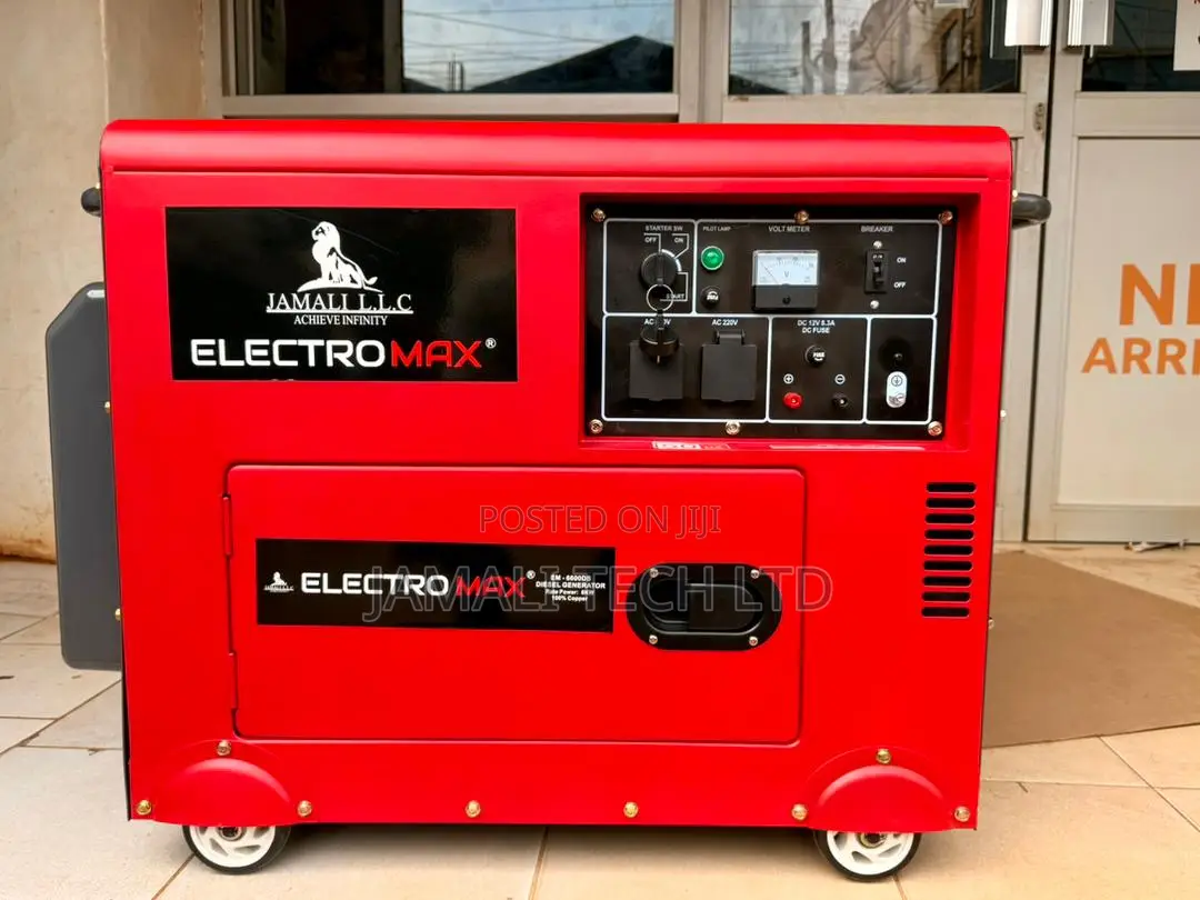 Electromax 6kw Silent Diesel Generator (High Quality)