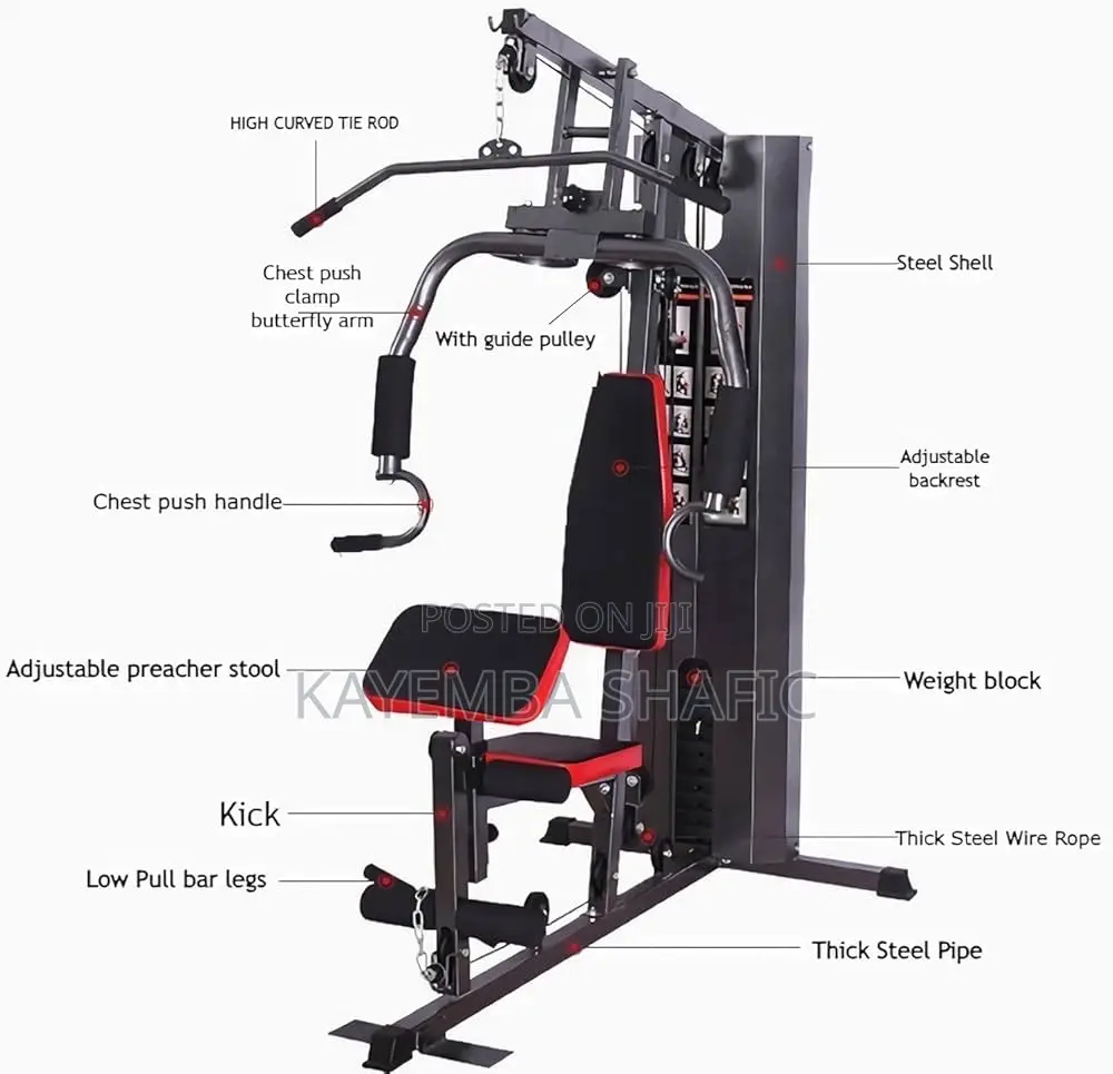 Premium Multi-Function Single Station Home Gym Machine
