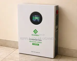 2.5kwh Lithium Battery 25.6v 100ah Sumry Touch Screen Kampala
