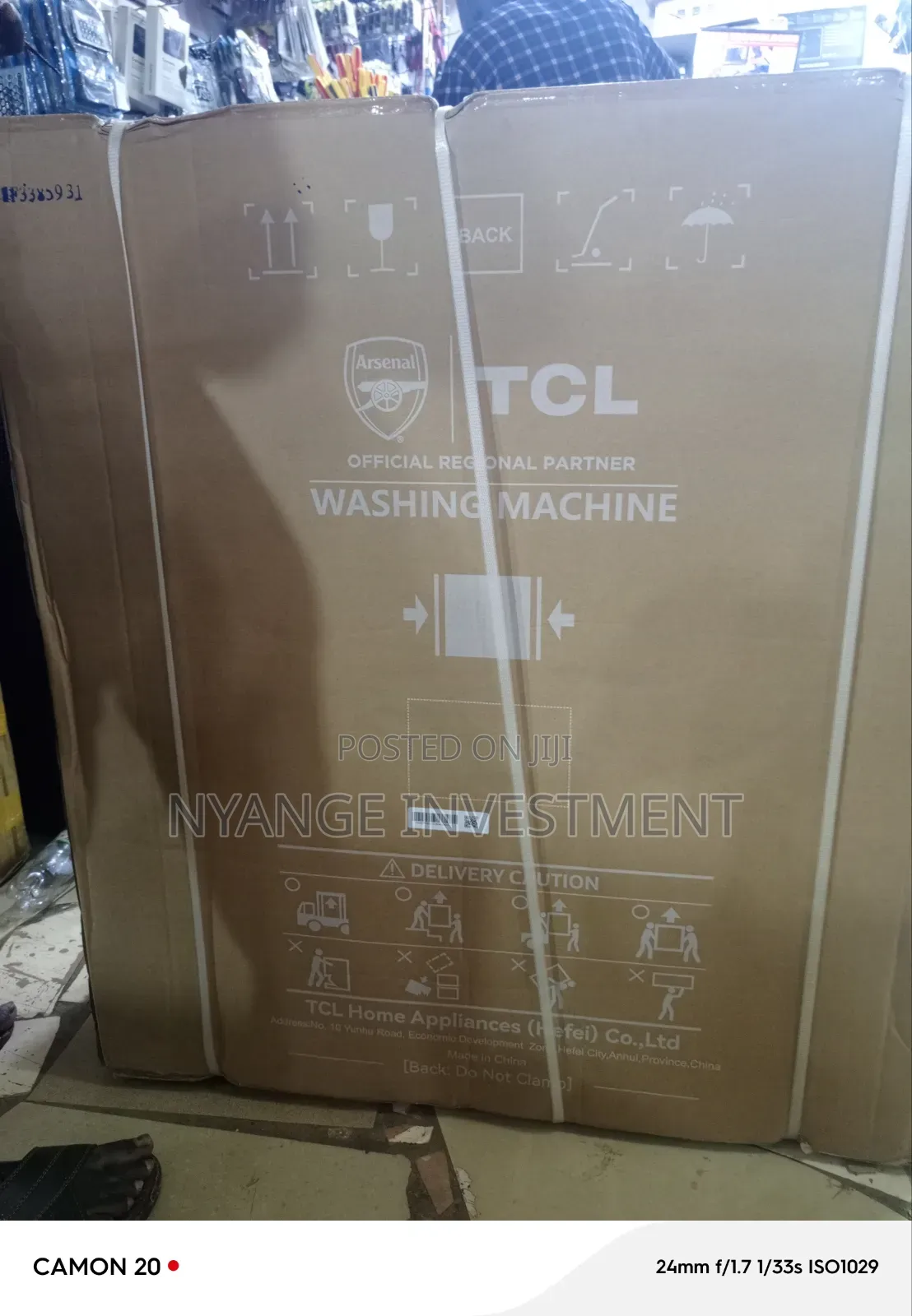 10kg TCL Washing Machine. Top Loader 10kg TCL Washer