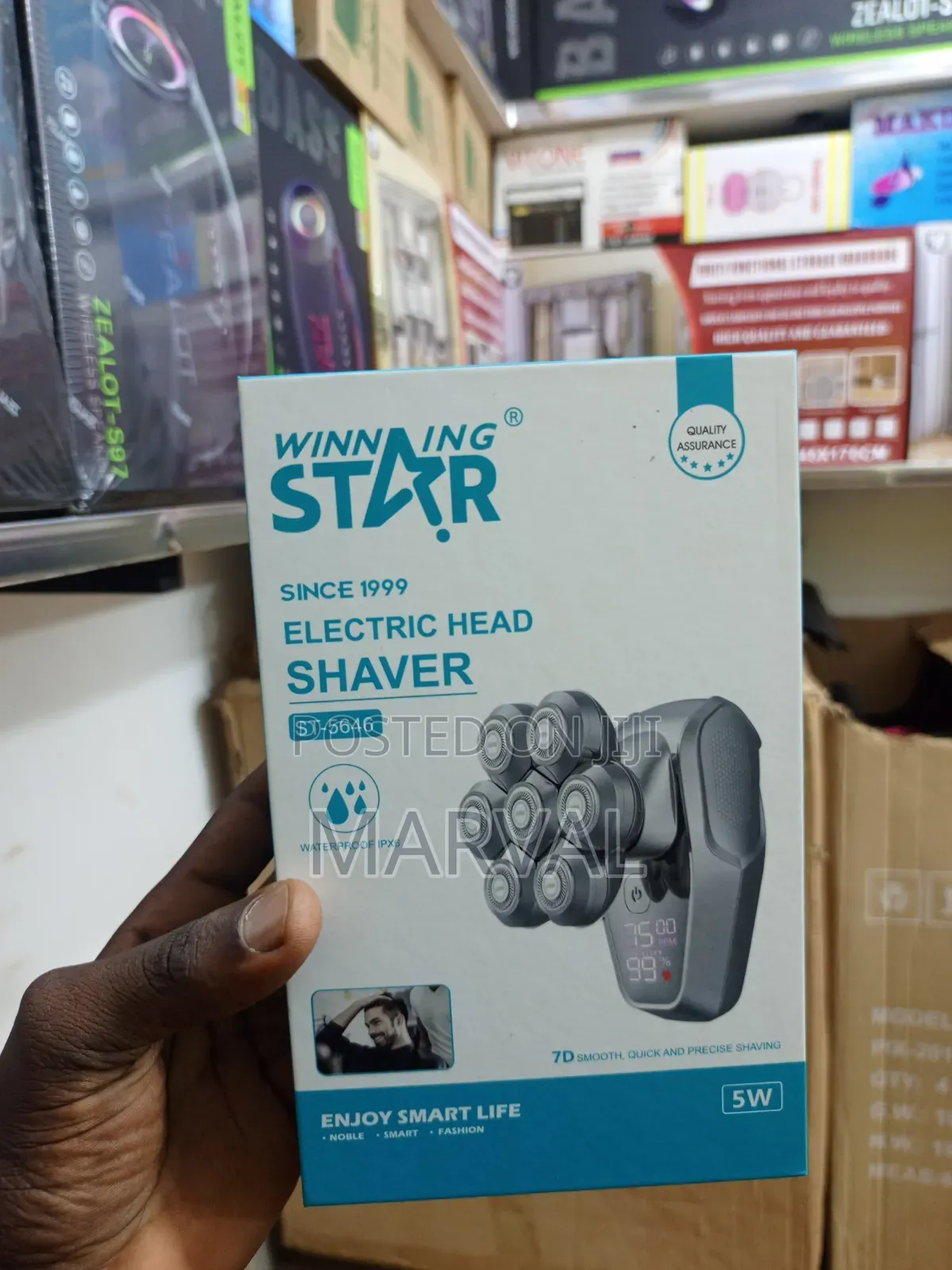 Winning Star 7d Waterproof Rechargeable Shaver