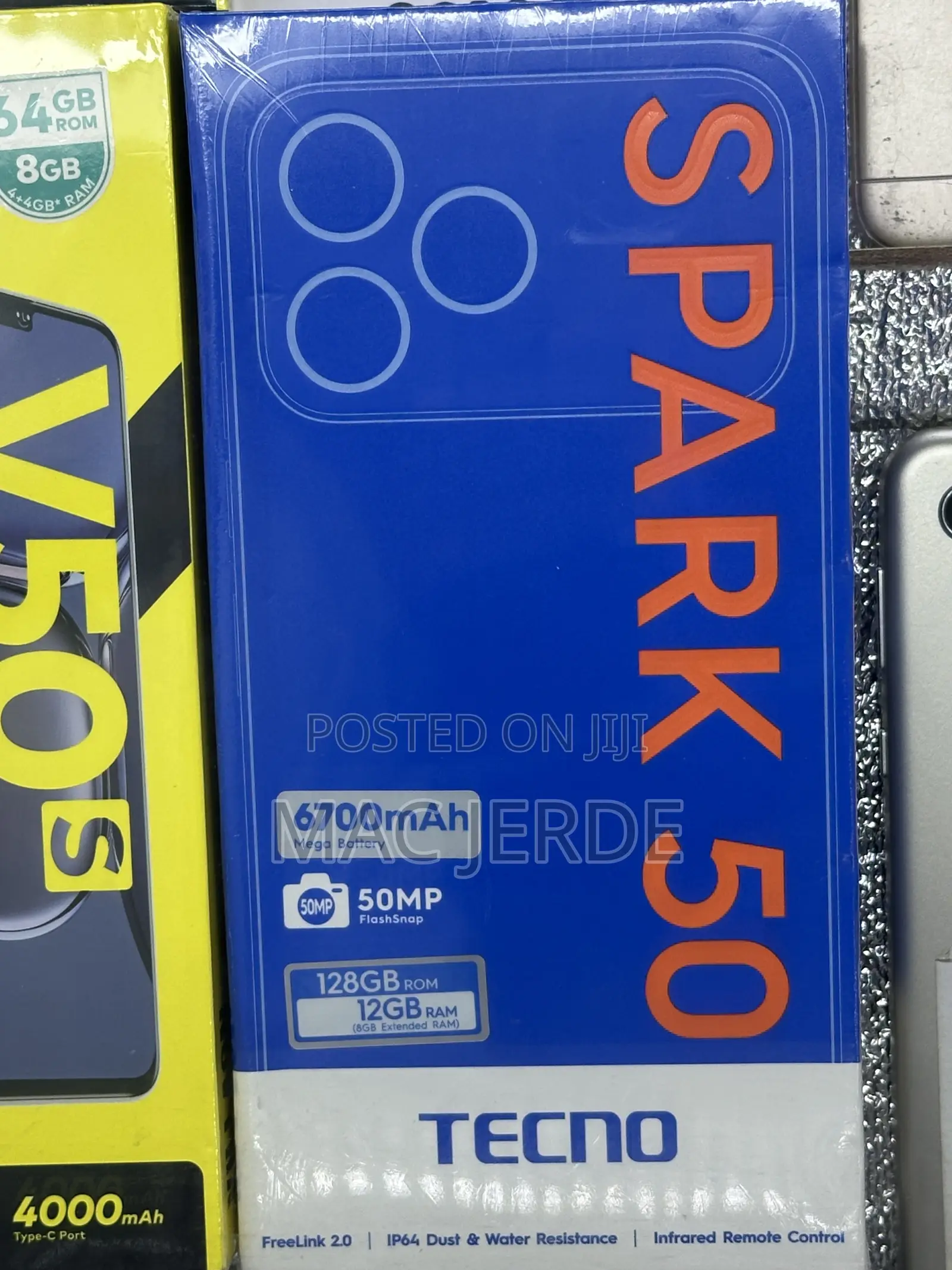 New Tecno Spark 50 128 GB Black