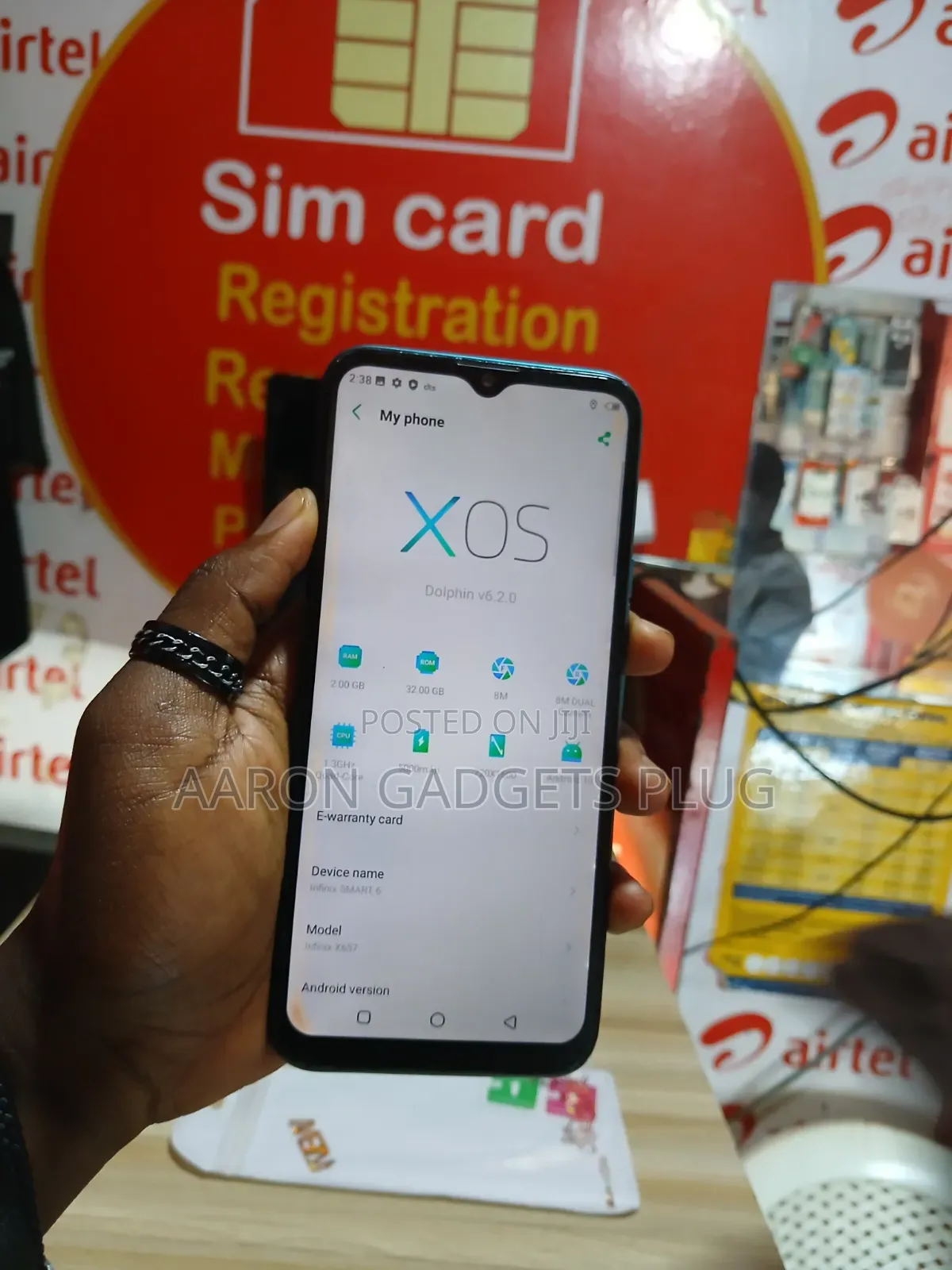 Infinix Smart 6 32 GB Green