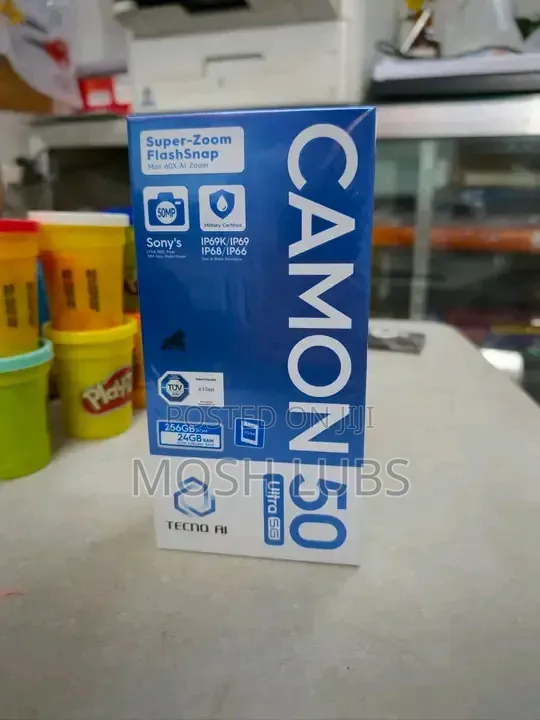 New Tecno Camon 50 Ultra 256 GB Gray