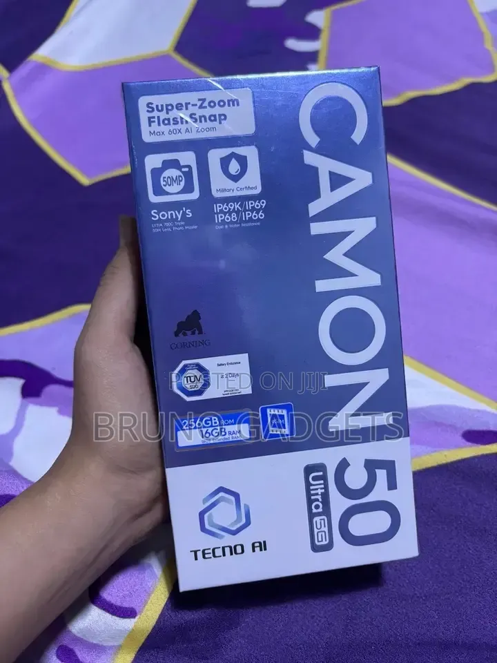 New Tecno Camon 50 Ultra 512 GB Gray