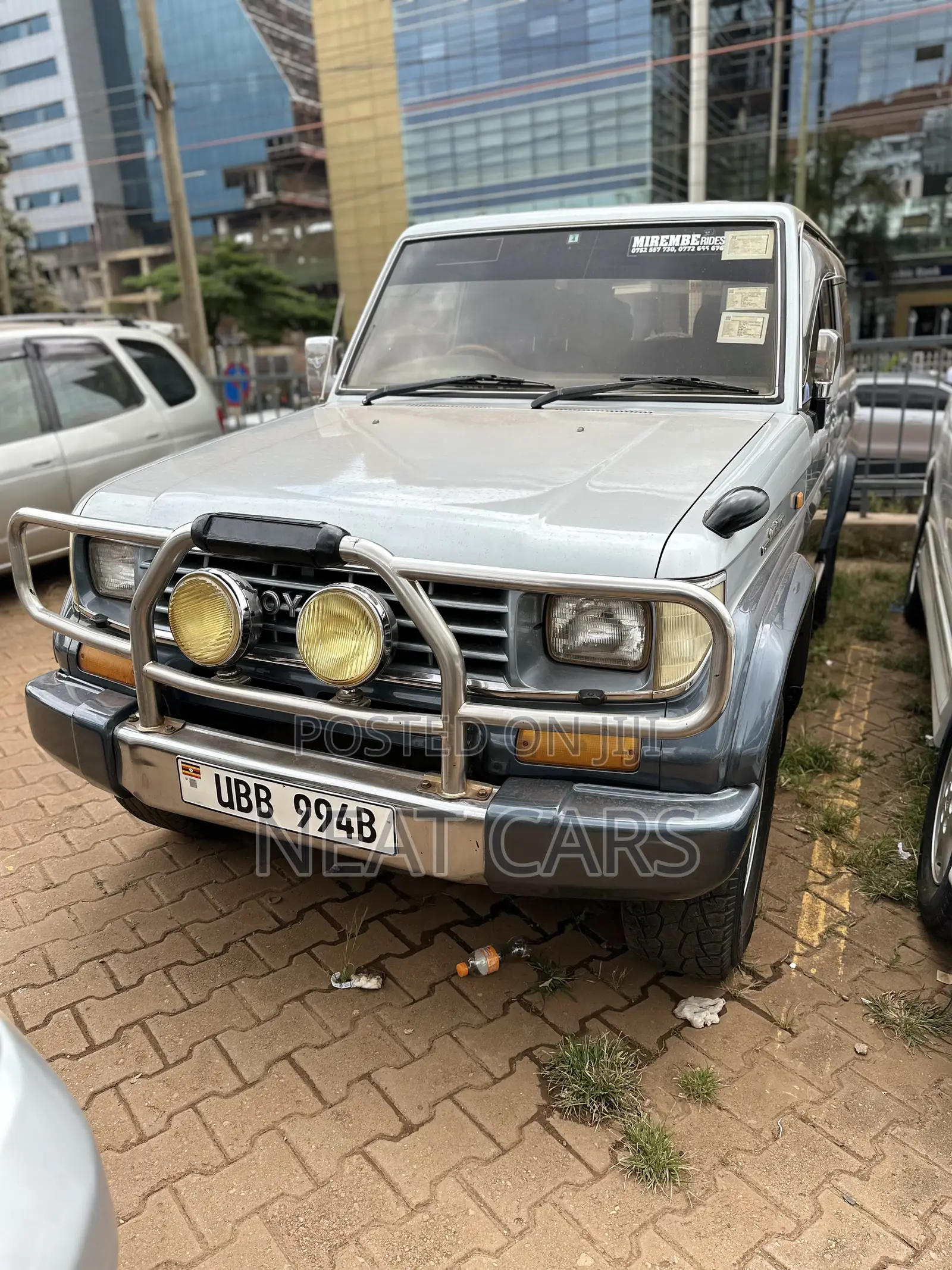 Toyota Land Cruiser Prado 1999 Silver