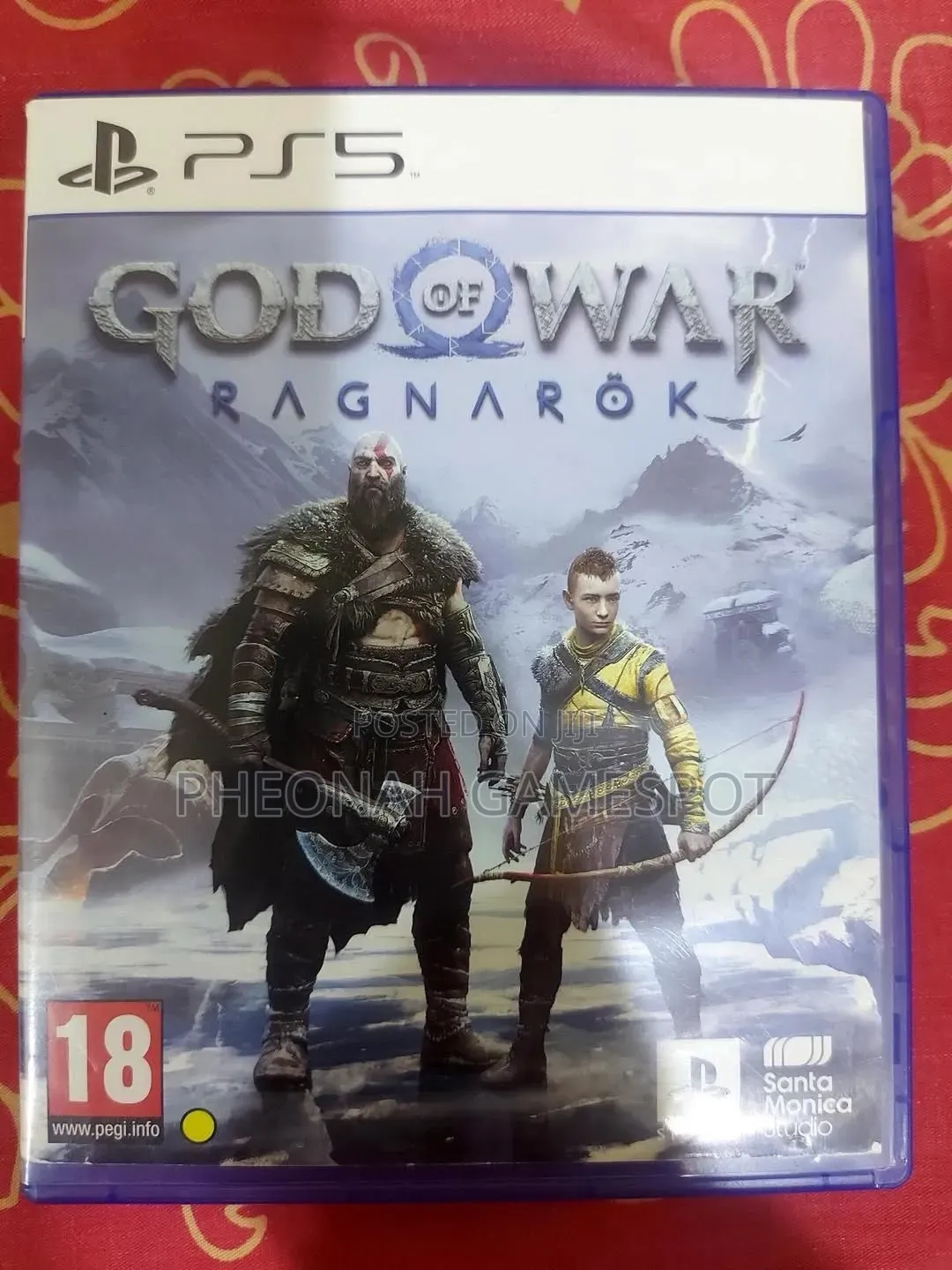 God of Ragnarok Game Cd for Ps5: Don't Buy a Fake Copy From Downtown