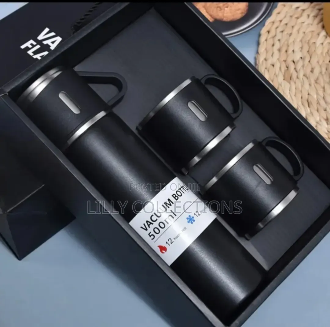 Stainless Steel Water Bottle Set